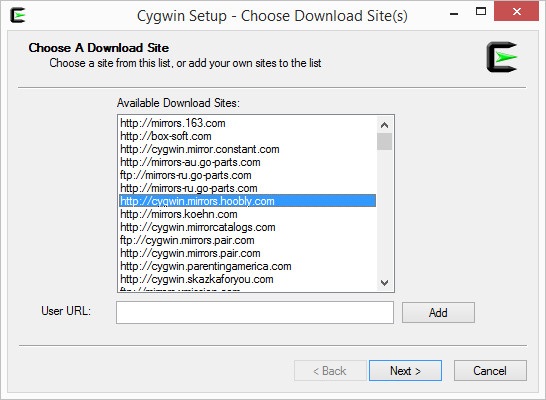 Cygwin installation - The C Language Basic Constructs