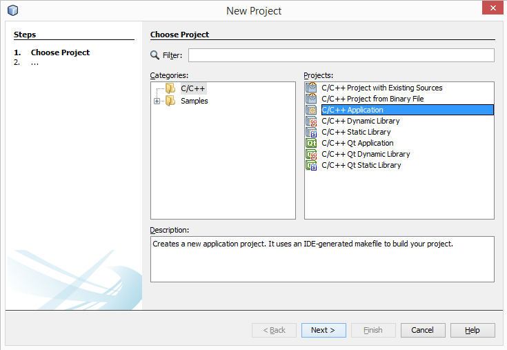 A new C language project in NetBeans - The C Language Basic Constructs