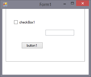 TabControl with hidden bookmarks in Windows Forms - Form Applications in C# .NET Windows Forms