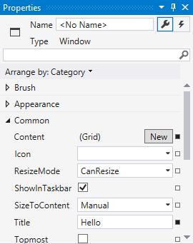 Setting the window title of a WPF application in Visual Studio - Form Applications in C# .NET WPF