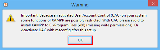 XAMPP and UAC - PHP Basic Constructs