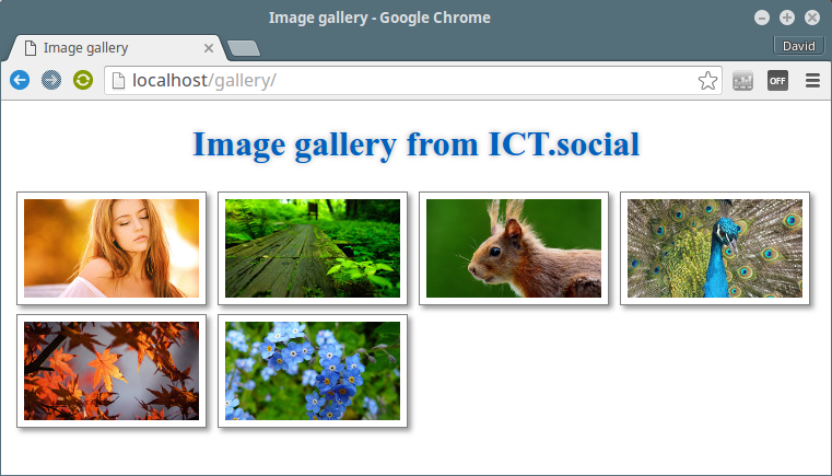 Object-oriented photo gallery in PHP - Object-Oriented Programming in PHP