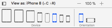 Switching display sizes in Xcode - Developing iOS Applications in Swift
