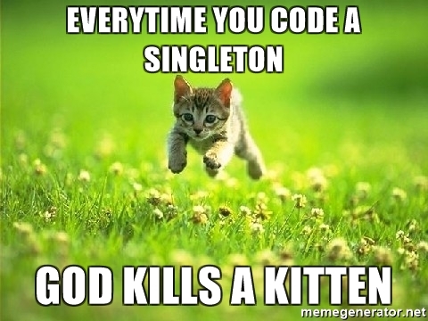 Singleton and cats - Best Software Design Practices