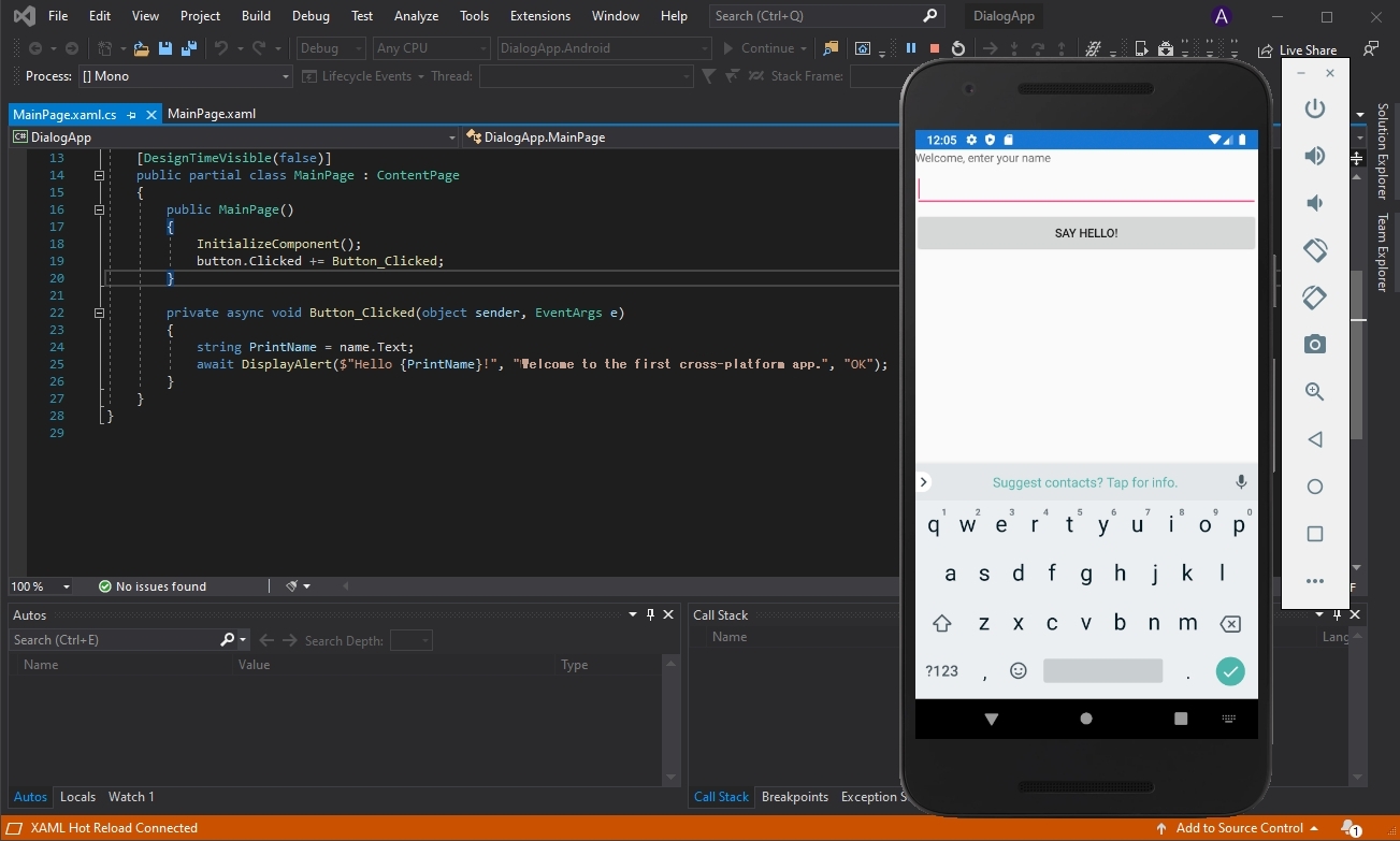 Addressing Android applications in C# .NET and Xamarin - Smartphone Apps in Xamarin and C# .NET